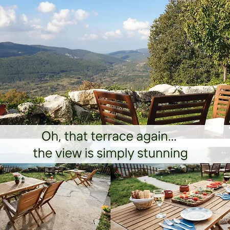 Ferienhaus Lapis - Stone House With Amazing View Črni Kal